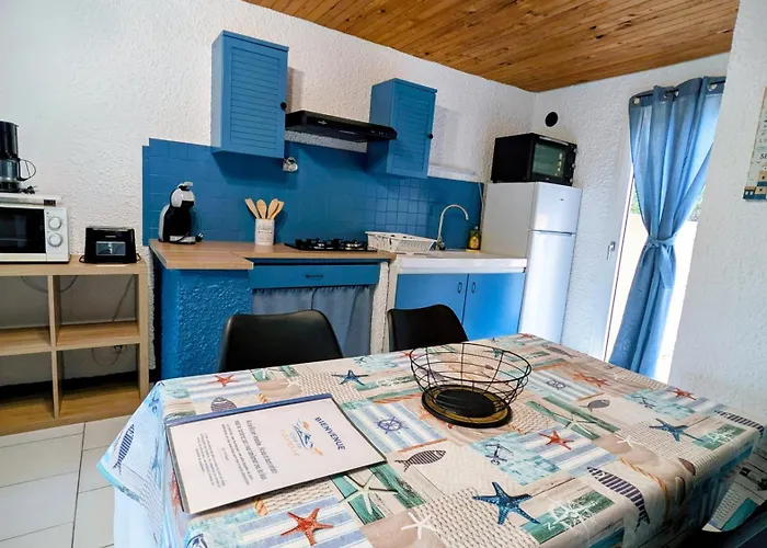 Casa de Férias La Capelle Près De Sigean Narbonne Dans L'aude à 10 Min Des Plages Méditerranée